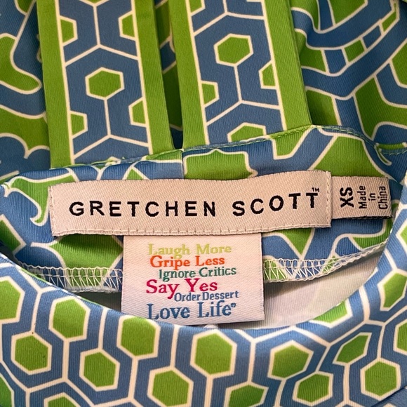 Gretchen Scott Isosceles Rio Gio Kelly/Blue Dress - Picture 10 of 11